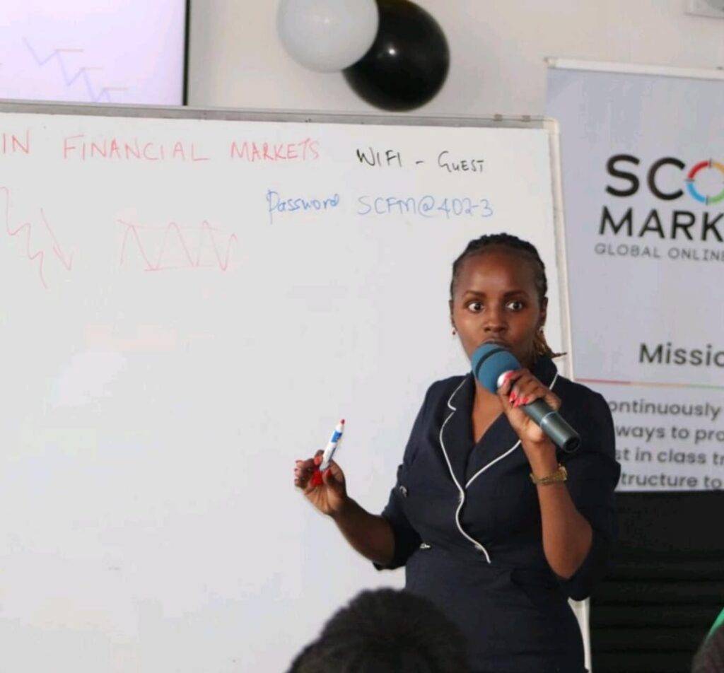 Meet Wambui Daniel who offers forex courses designed for beginners
